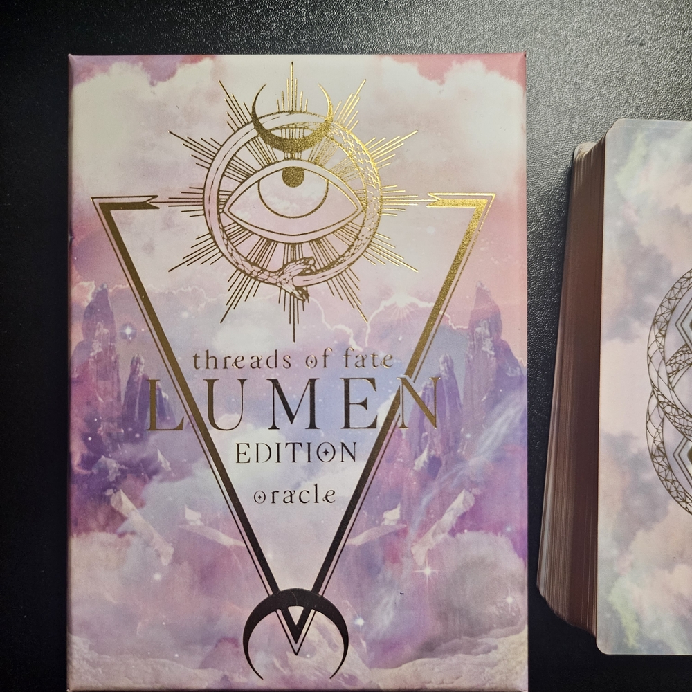 Threads of Fate Lumen Edition Oracle Deck Tarot